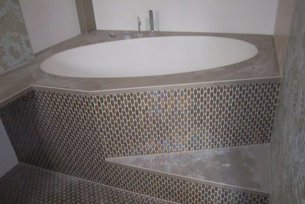 9. Vasca da bagno rivestita
